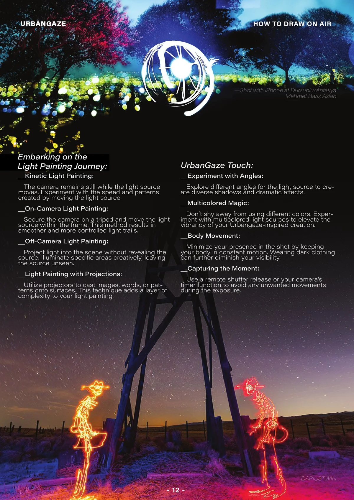 Light painting examples page