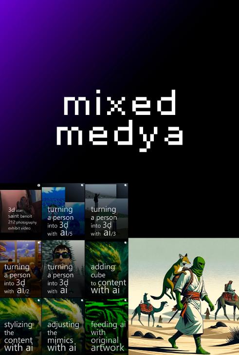 MixedMedya visual experiments
